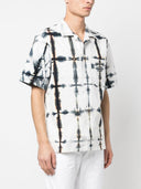 Nahmias Tie Dye Print Cotton Shirt