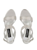 Dolce & Gabbana Keira Satin Sandals