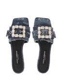 Diapositivas de Dolce & Gabbana Denim Patchwork
