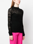 Ferragamo Open Knit Cashmere Top