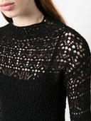 Ferragamo Open Knit Cashmere Top