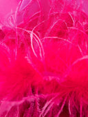 Mini abito piumato di paroscia