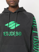 étudesロゴオーガニックコットンパーカー