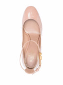 Valentino Garavani Tan Go Patent Leather Pumps