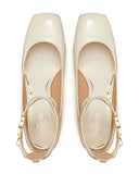 Valentino Garavani Tan Go Leather Pumps