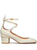 Valentino Garavani Tan Go Leather Pumps