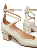 Valentino Garavani Tan Go Leather Pumps