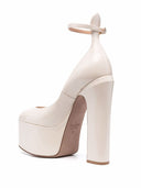 Valentino Garavani Tan Go Patent Leather Pumps