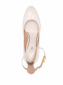 Valentino Garavani Tan Go Patent Leather Pumps