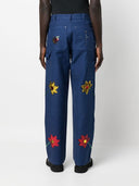 Sky High Farm Workwear Embroidered Denim Jeans