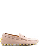 Mocasines de cuero de gamuza de gommino de Tod's Gommino