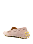 Mocasines de cuero de gamuza de gommino de Tod's Gommino