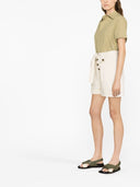 Shorts en serre-serre en coton stretch woolrich