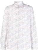 Paul Smith Printed Organic Cotton Shirt