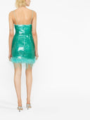 Giuseppe Di Morabito Feather Detail Short Dress