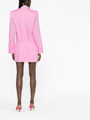 La robe courte en coton Attico Margot