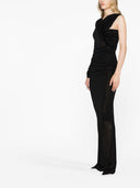 Saint Laurent Long One Shoulder Dress