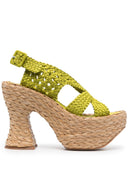 Paloma Barcelò Crochet Slingback Sandals
