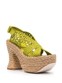 Paloma Barcelò Crochet Slingback Sandals