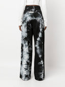 Darkpark Tie Dye Print Military Trousers