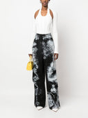Darkpark Tie Dye Print Military Trousers