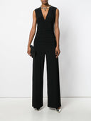Norma Kamali V Neck Jumpsuit