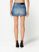 Ami Paris Denim Mini Skirt