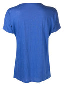 Majestic Linen Blend T Shirt