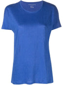 Majestic Linen Blend T Shirt