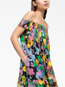 Az Factory With Lutz Huelle Off Shoulder Midi Dress