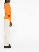 Ganni Cut Out Crewneck Sweater