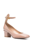 Valentino Garavani Tan Go Leather Pumps