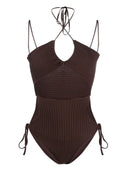 Andrea Adamo schnitt gestrickte Bodysuit aus