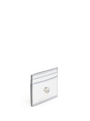 Alexander Mc Queen Skull Case di carta di credito metallica in pelle metallica