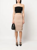 Andrea Adamo tagliata a coste Midi Gonna