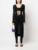 Andrea Adamo Knit Long Cardigan