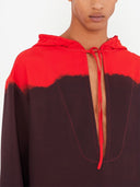 Ferragamo stampato in caftan oversize