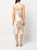 Gold Hawk Chloe Printed Slip Dress