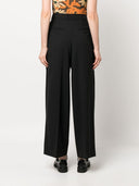 Az Factory With Lutz Huelle Wide Leg Wool Trousers
