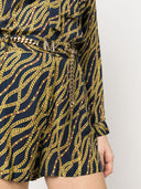 Mmk Viscose Silk Short Dress