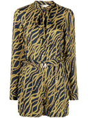 Mmk Viscose Silk Short Dress