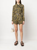 Mmk Viscose Silk Short Dress