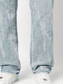 Jeans de mezclilla de algodón de marca púrpura