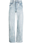 Jeans de mezclilla de algodón de marca púrpura