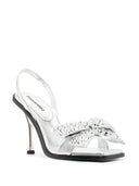 Dsquared2 Rhinestone Details Heel Sandals