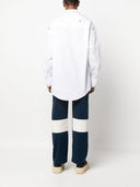 Bluemarble Rhinestone Embellishment Cotton Shirt