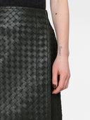 Bottega Veneta Leather Skirt