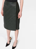 Bottega Veneta Leather Skirt