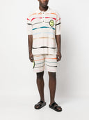 Karren's Logo gestreifte Shorts