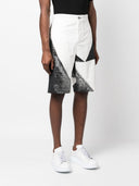 Alexander Mc Queen Drawstring Cotton Shorts